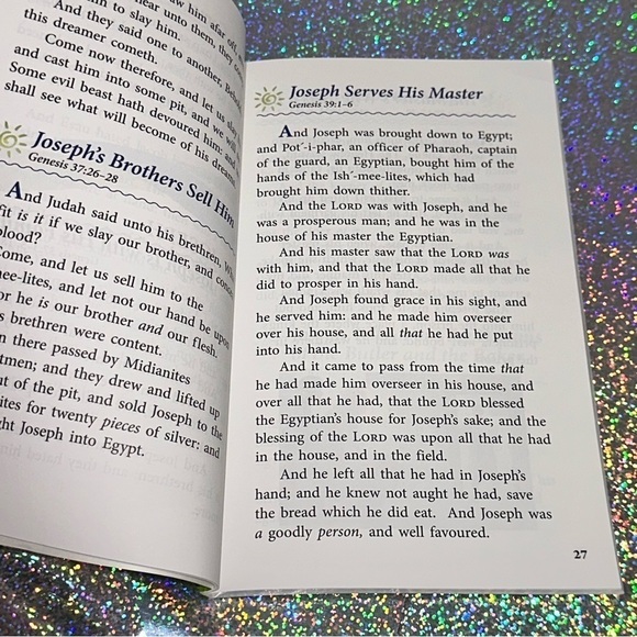ABEKA Homeschool PRIMARY BIBLE READER (3rd Edition) 1st GRADE NKJ Passages - Picture 8 of 8